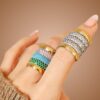ANILLO  FULL PIEDRA