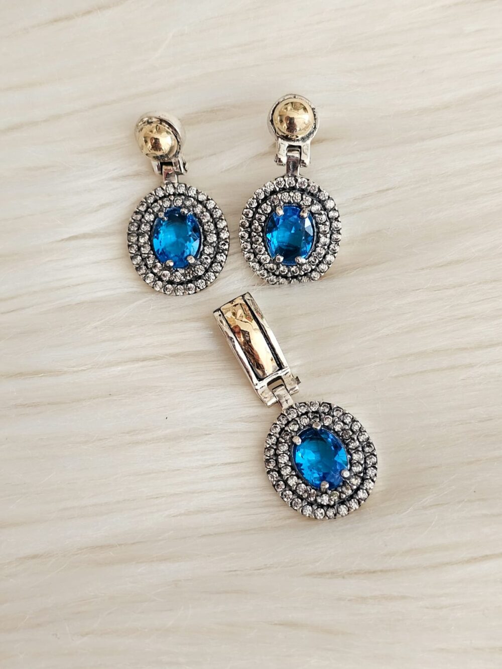 SET PRINCESA REAL AZUL - Imagen 2