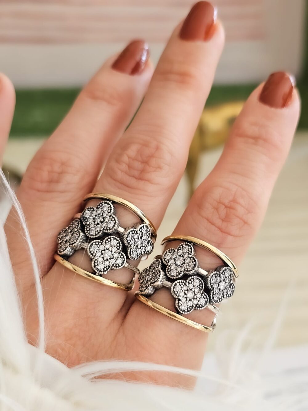 ANILLO FLOR DE LUNA WHITE