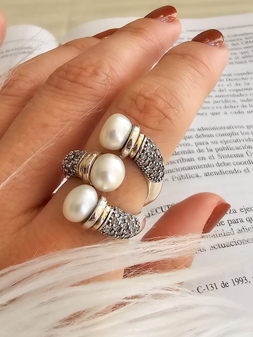 ANILLO TRILOGIA DEL OCEANO - Imagen 2