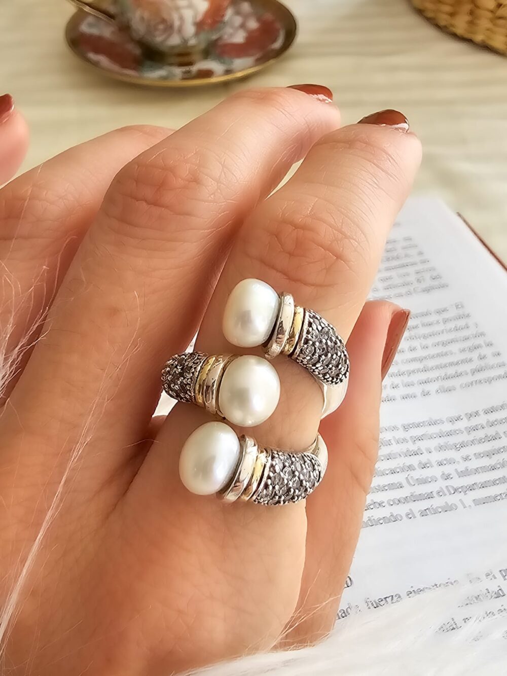 ANILLO TRILOGIA DEL OCEANO
