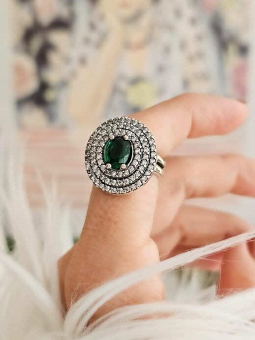 ANILLO PRINCESA REAL VERDE