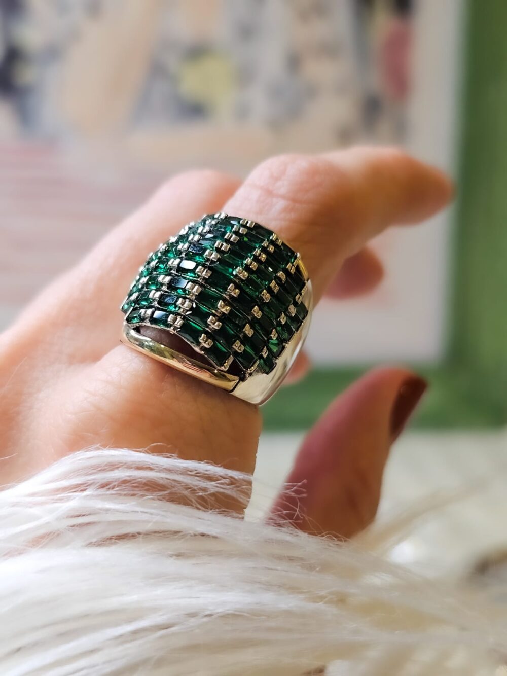 ANILLO ELIVIRA GREEN - Imagen 2