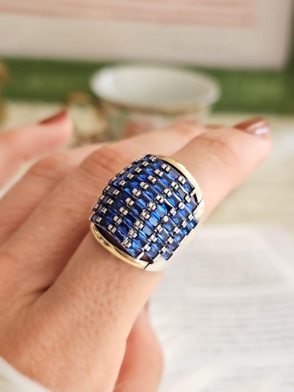 ANILLO ELIVIRA BLUE