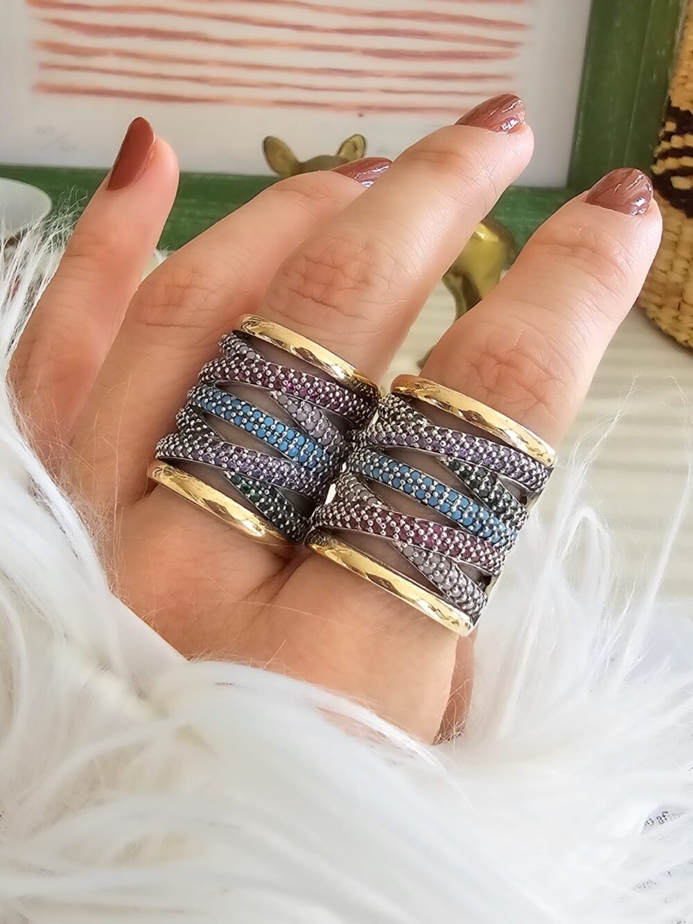 ANILLO LIRA ARCOIRIS - Imagen 2