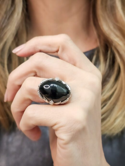 ANILLO ÓNIX REDONDO