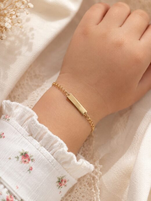 PULSERA ESLABON PLACA
