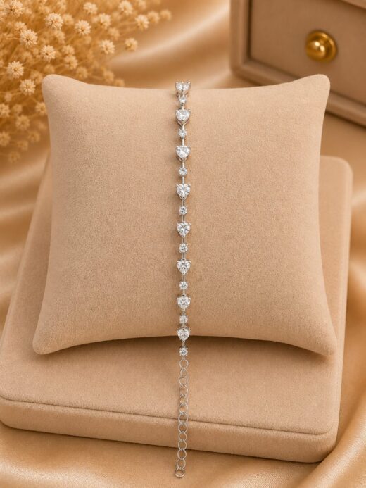 PULSERA PIEDRAS CORAZON