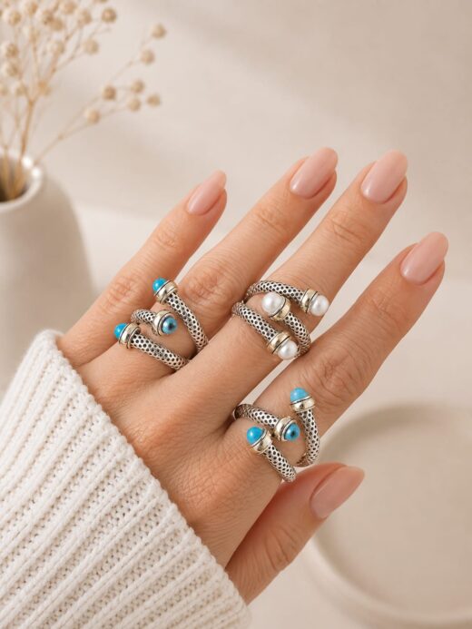 ANILLOS CON PERLAS