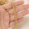 PULSERA LAZO GRUESO 21 CM